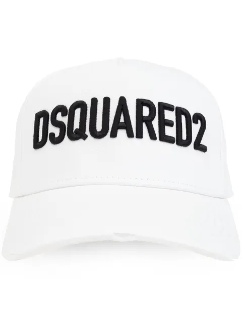 DSQUARED2 logo-embroidered trucker cap