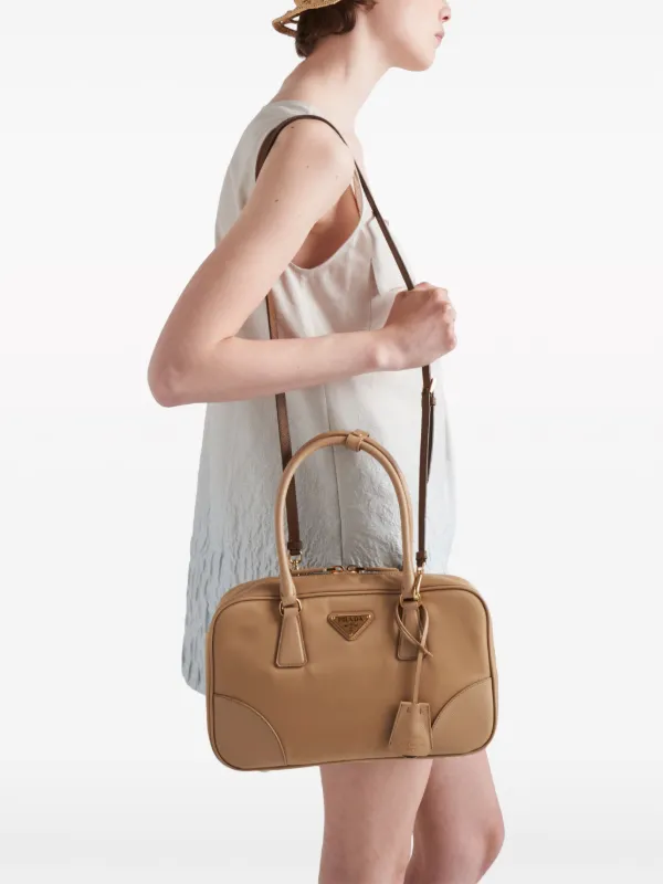 Prada Medium Re-Edition 1978 Tote Bag | Neutrals | FARFETCH TH