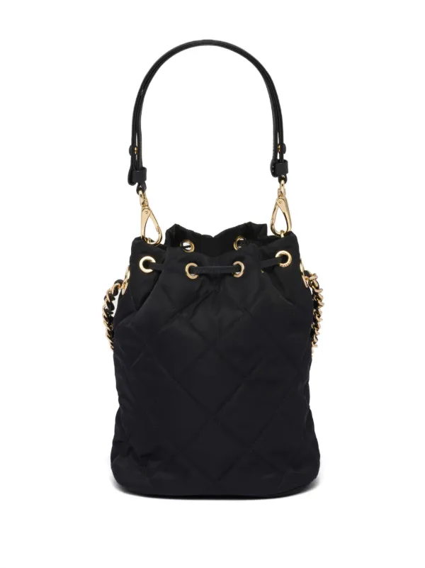 Prada Re-Edition 1995 Bucket Bag | Black | FARFETCH UK