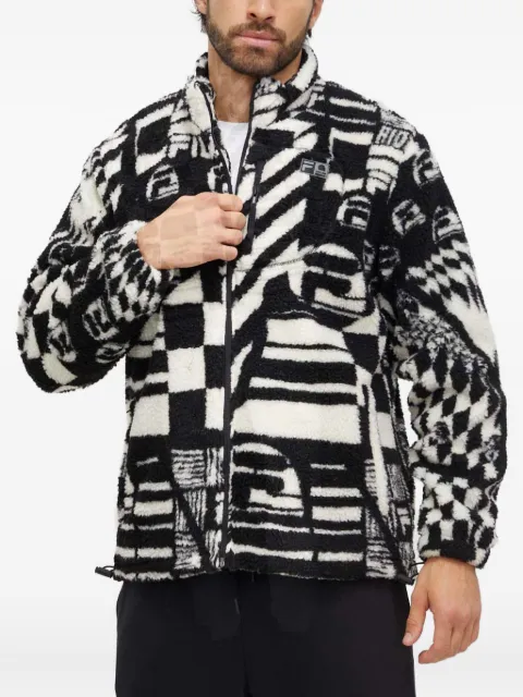 Fila textured zip-up jacket