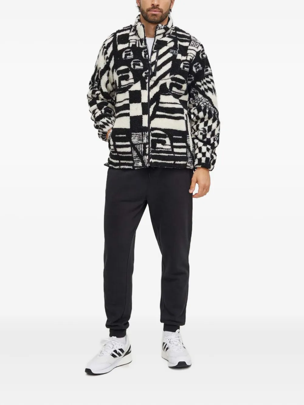 Fila textured zip-up jacket | Lightweight Jackets | Image 2