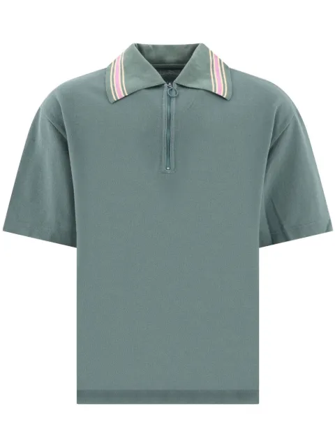 KAPITAL playera tipo polo con medio cierre
