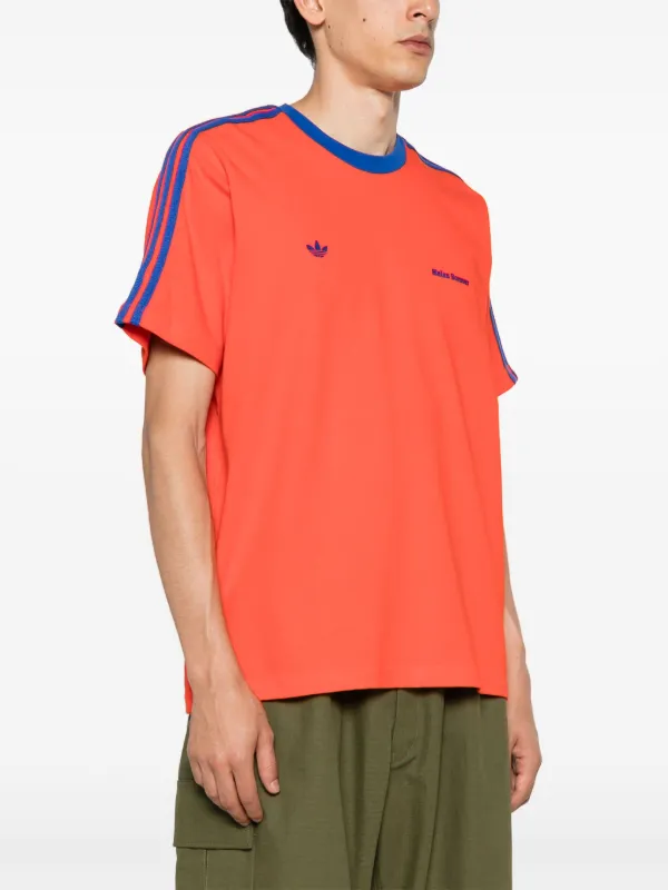 Adidas x Wales Bonner Organic Cotton T-shirt | Orange | FARFETCH