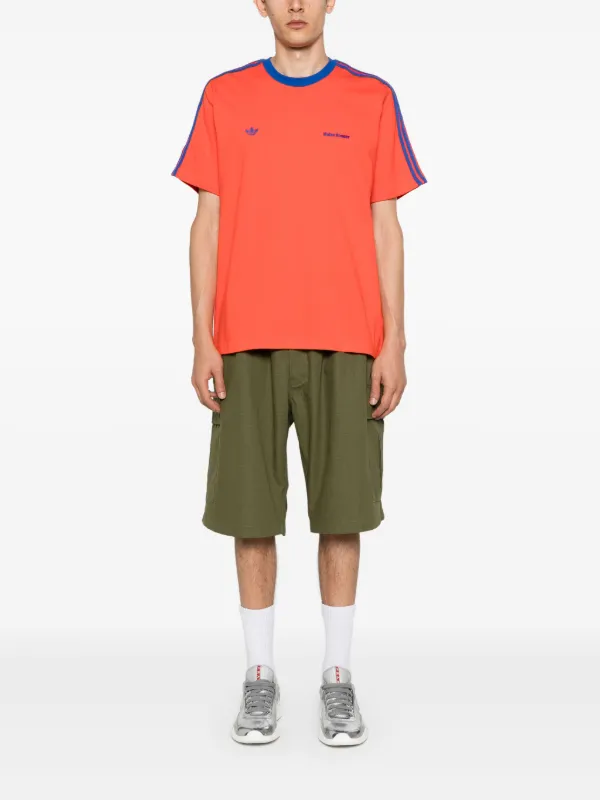 Adidas x Wales Bonner Organic Cotton T-shirt | Orange | FARFETCH