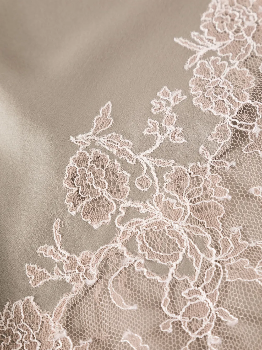 Carine Gilson Maxi-jurk met vierkante hals Grijs