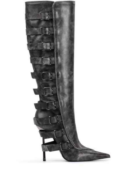 Le Silla 120mm Buckle Detailed Boots Women