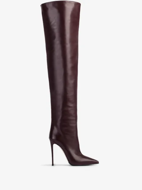 Le Silla Eva 120mm thigh-high leather boots