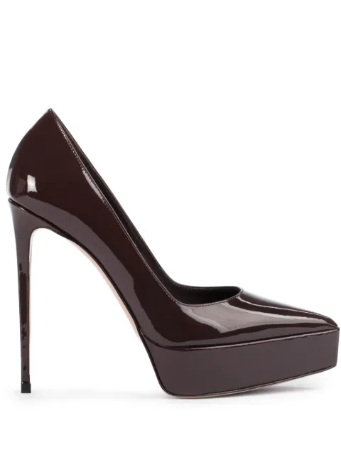 Le Silla zapatillas Uma con tacón de 140mm