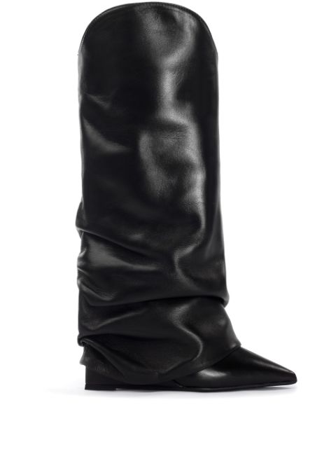 Le Silla Andy layered slouchy boots Women