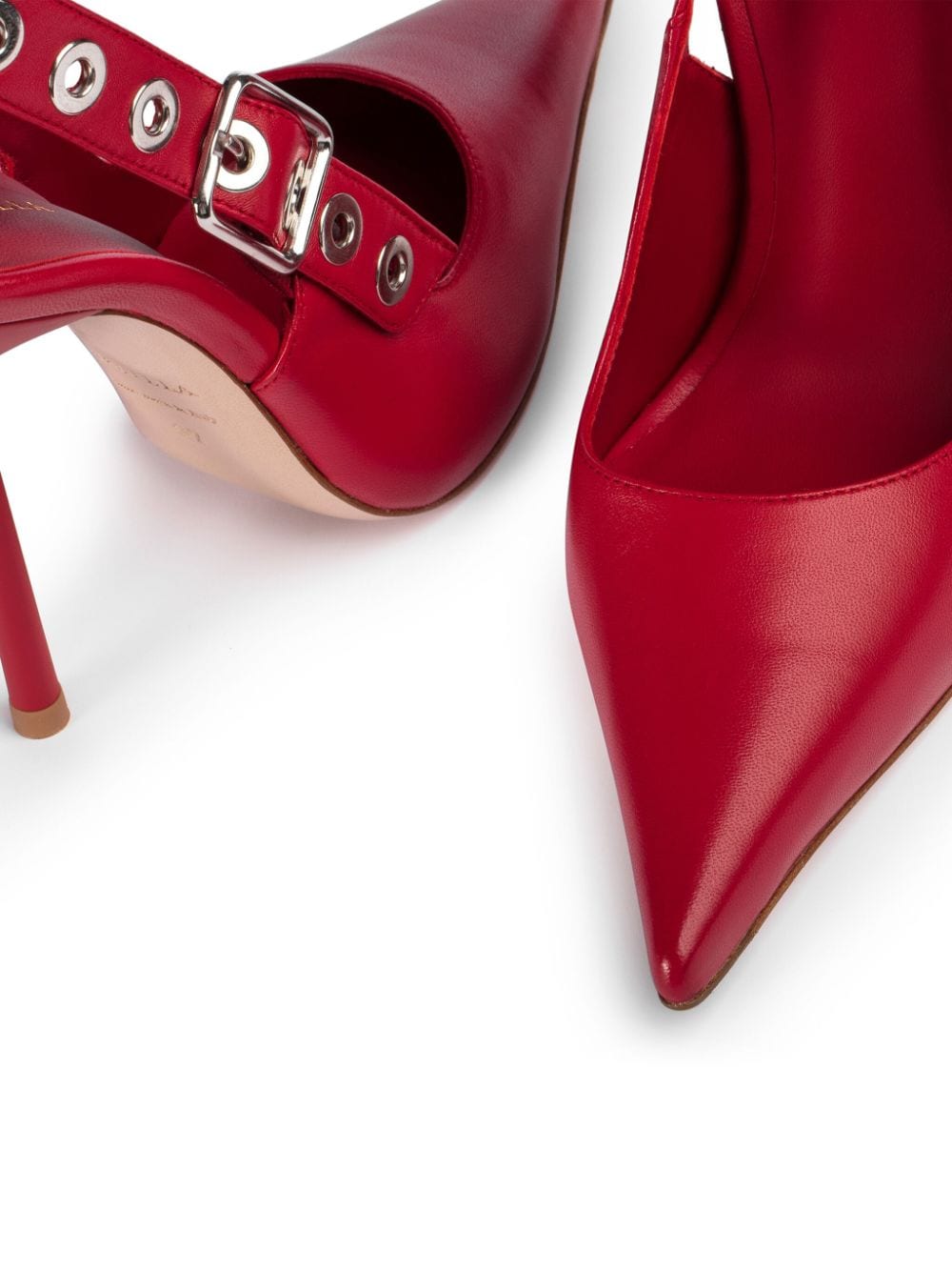 Le Silla Curtney 120 mm pumps Rood