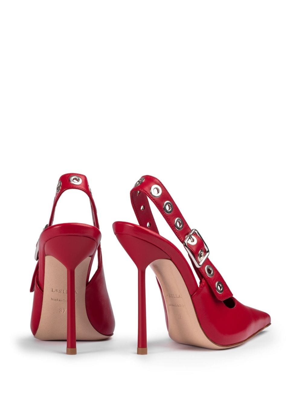 Le Silla Curtney 120 mm pumps Rood