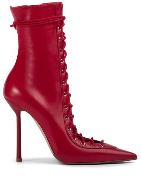 Le Silla Colette 120mm leather ankle boots Women