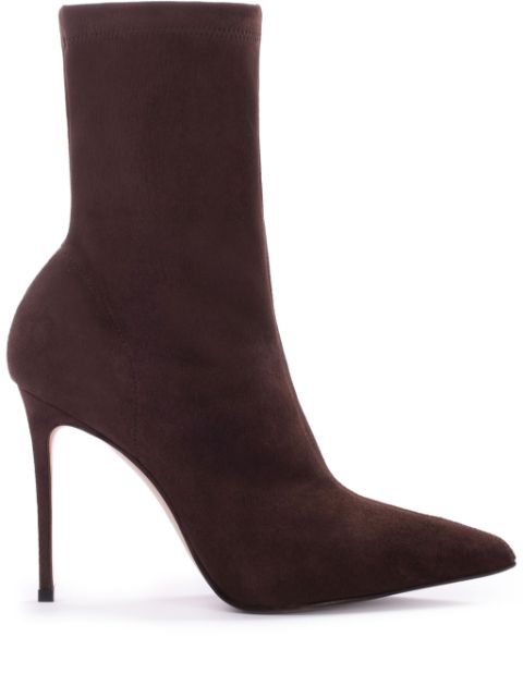 Le Silla Eva 120mm suede ankle boots Women