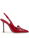 Le Silla 80mm Morgana slungback pumps - Red