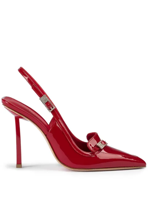 Le Silla 80mm Morgana slungback pumps