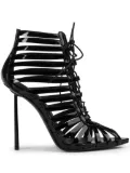 Le Silla 120mm Cage pumps - Black