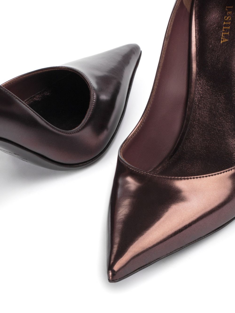 Le Silla Bella leren pumps Bruin