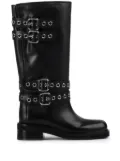 Le Silla Harley buckled leather boots - Black