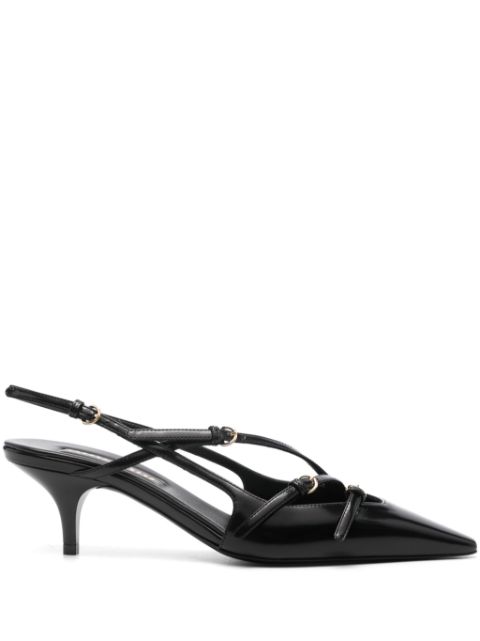 Miu Miu 55mm buckle-embellished pumps Women