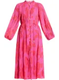 Aje pelmet midi dress - Pink