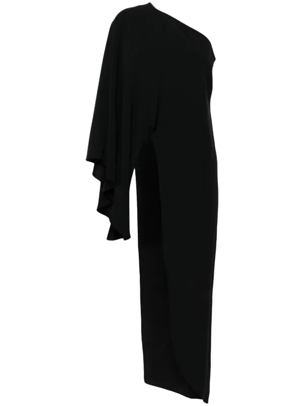 Taller Marmo Panaro Asymmetric Blouse in Black