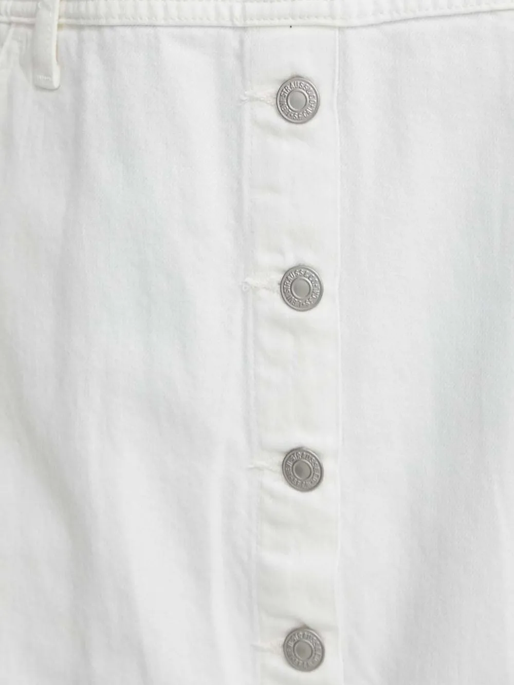 Levi's Ticon sweaterjurk met knopen Wit