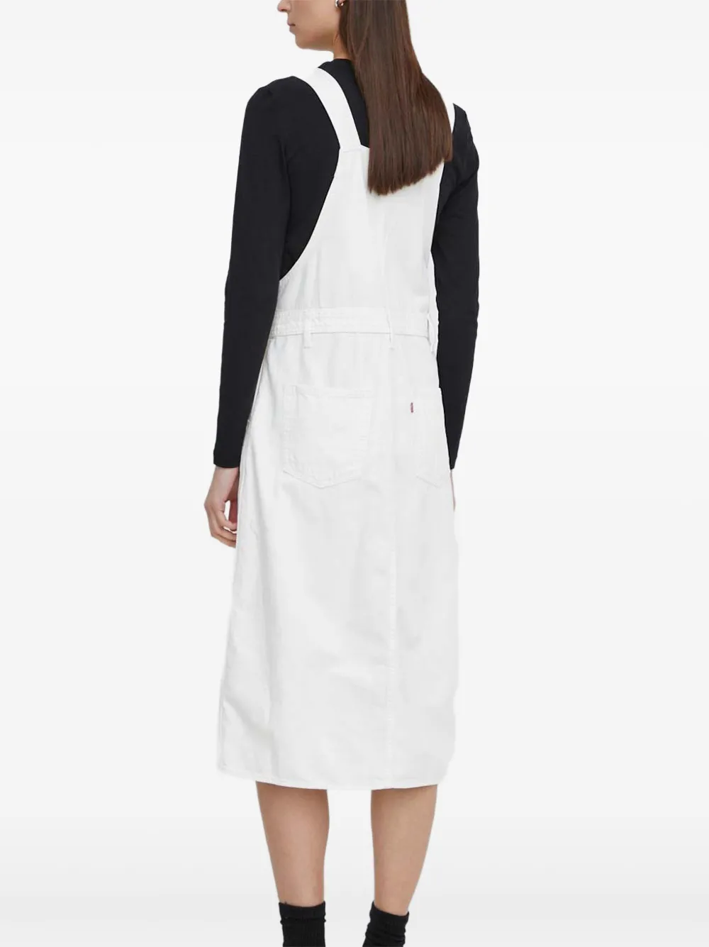 Levi's Ticon sweaterjurk met knopen Wit