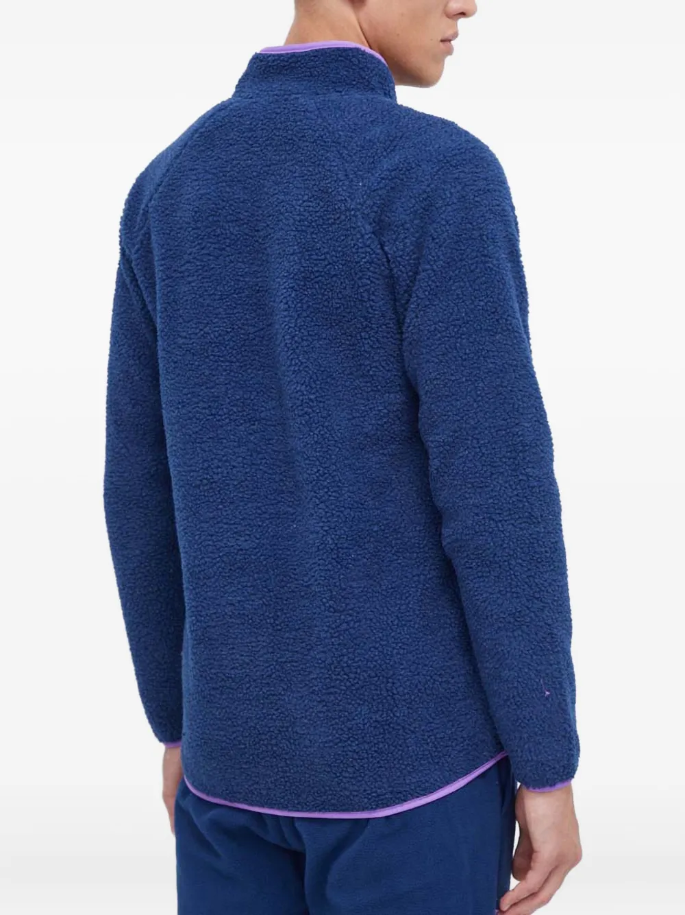 Helly Hansen Zip-up Fleece Sweatshirt In Blue
