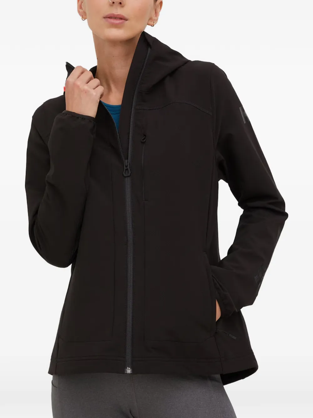 Helly Hansen hooded zip-fastening jacket - Nero