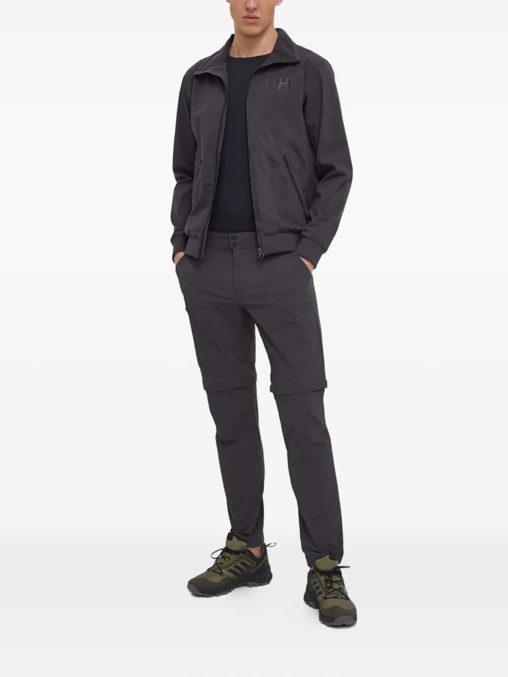 Helly Hansen zip-up logo jacket | Lightweight Jackets | Image 2