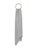 SAMSOE SAMSOE rectangle-shape scarf - Grey