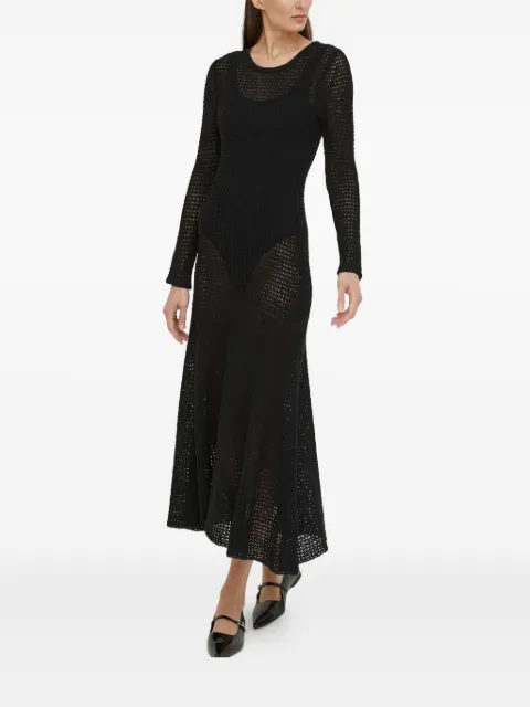 SAMSOE SAMSOE Sayasmine long-sleeve midi dress