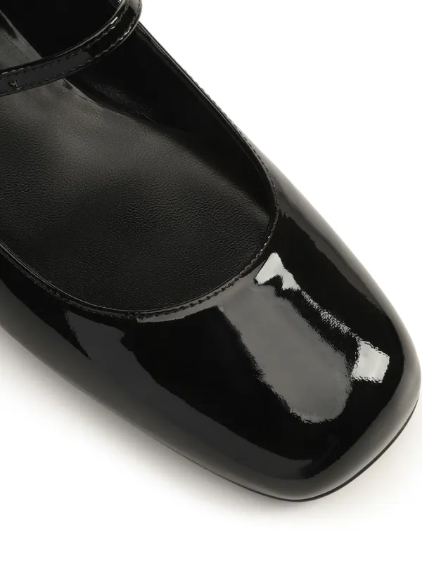 Sergio Rossi Si Rossi フラットシューズ | ブラック | FARFETCH JP