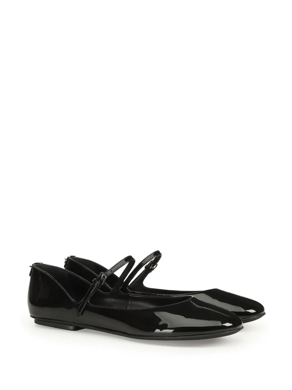 Sergio Rossi Pilier ballerina's - Zwart