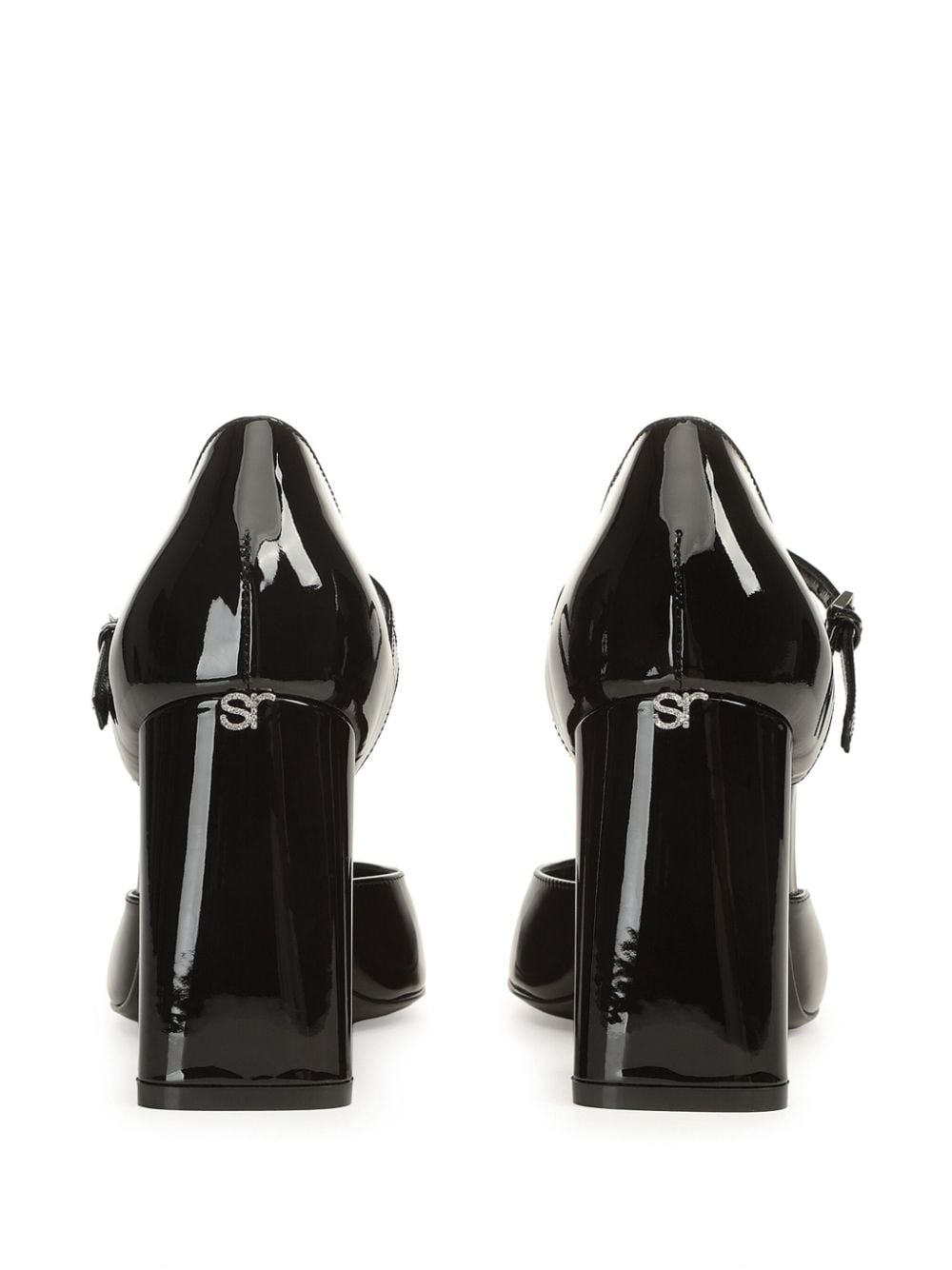 Shop Sergio Rossi Pilier Pumps In Black