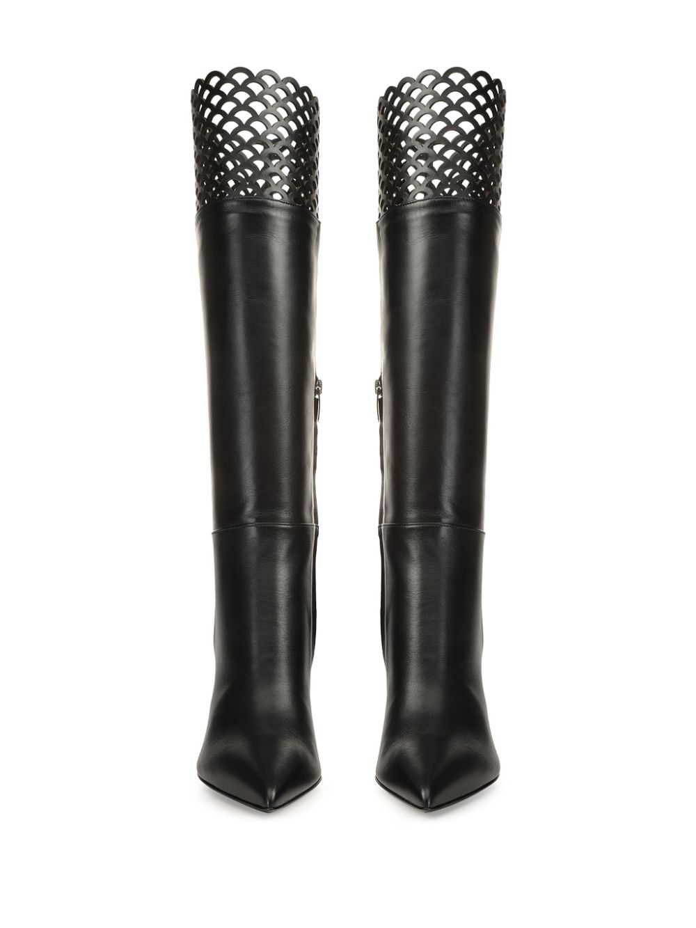 Sergio Rossi 90mm Mermaid boots Black