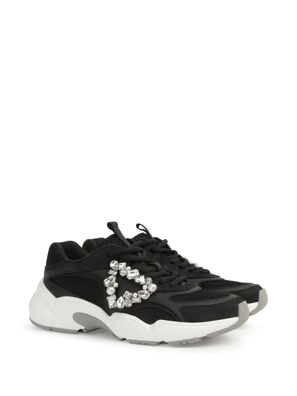 Shop Sergio Rossi Sr 0024 Sneakers In Black