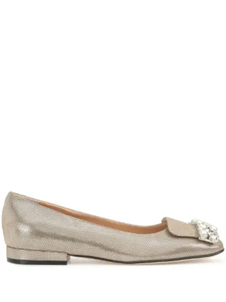 パンプス Sergio Rossi Sr 1 ballerina champagne バレリーナフラット ヌード ローヒール: 15mm, sr1 - Ballerinas