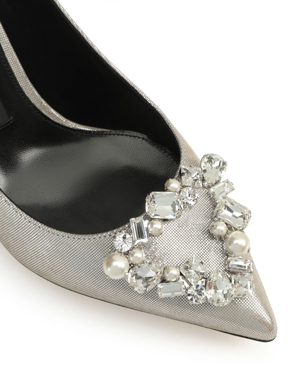 Sergio Rossi Godiva Precious pumps Zilver