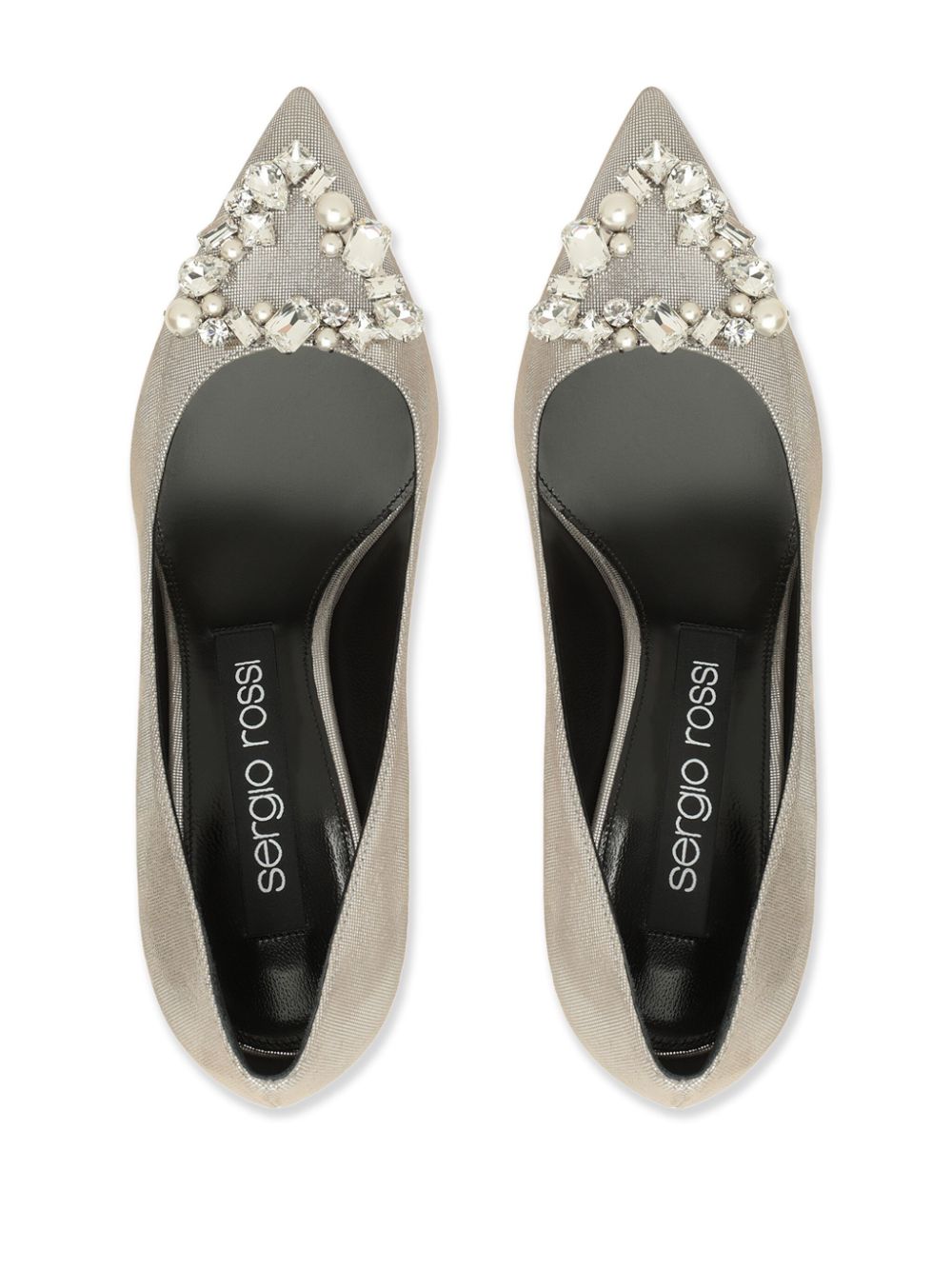 Sergio Rossi Godiva Precious pumps Zilver