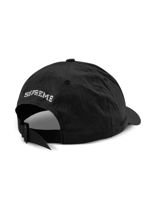 Supreme S Logo 6 panel Cap Black FARFETCH AO