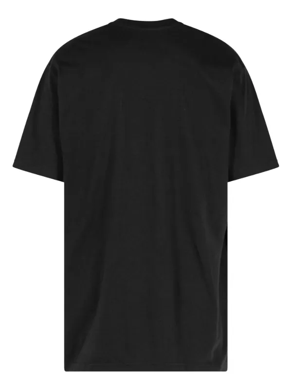 Supreme Warm Up Cotton T-shirt | Black | FARFETCH