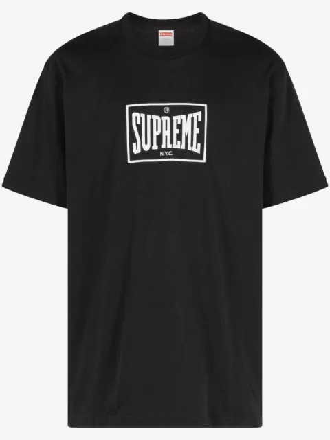 Supreme Warm Up cotton T-shirt