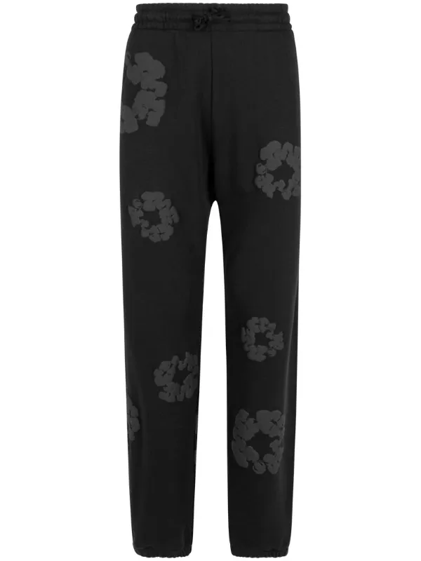 海外希少 Denim Tears ジャンボリース セットアップ ブラック 完売確定！【Denim Tears】モノクロスウェットセットアップ