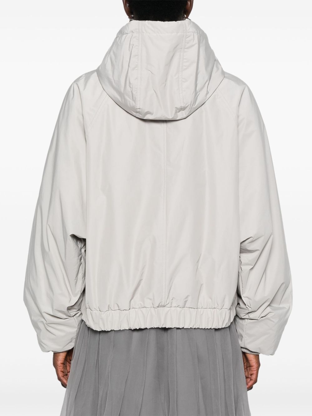 Brunello Cucinelli zip-up hooded jacket Women