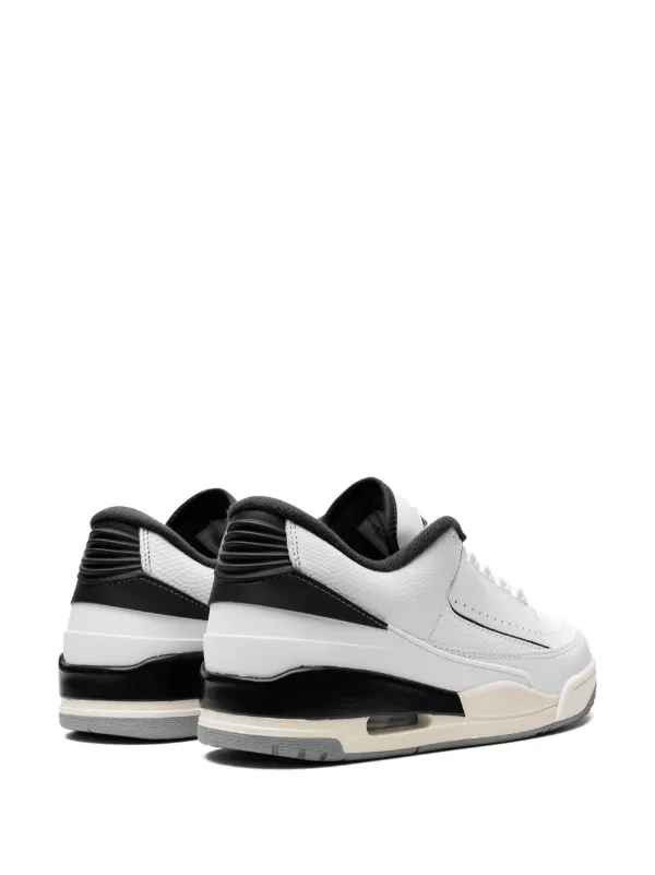 Black and white jordan 2 online