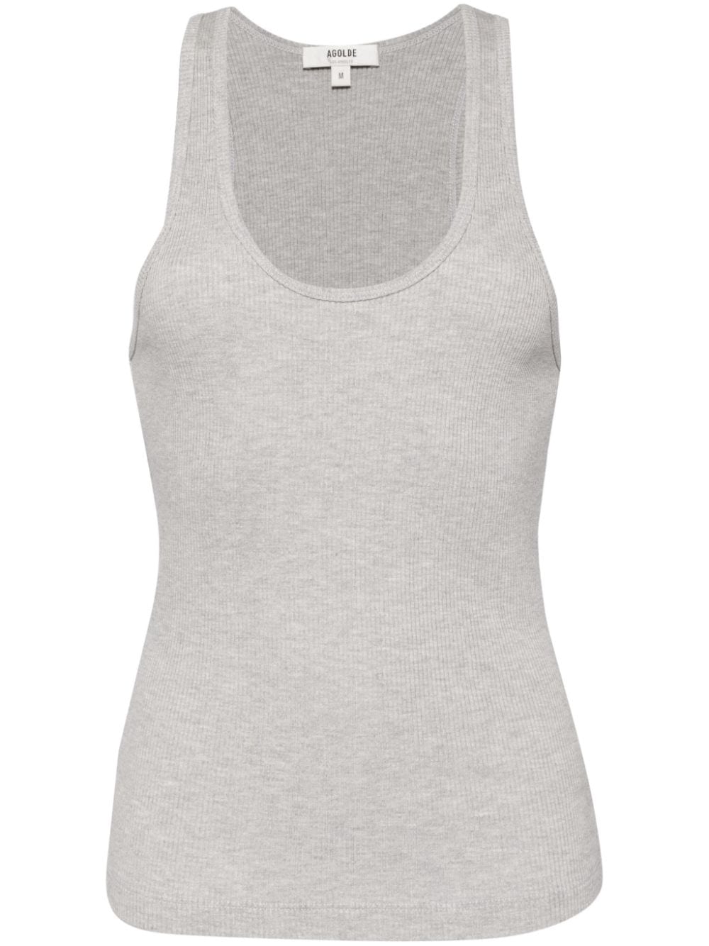 AGOLDE BIANCA SCOOP-NECK TANK TOP