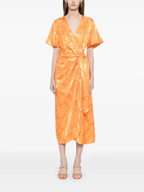 NEVER FULLY DRESSED Vienna palm print dress NFDDR1533A - 2