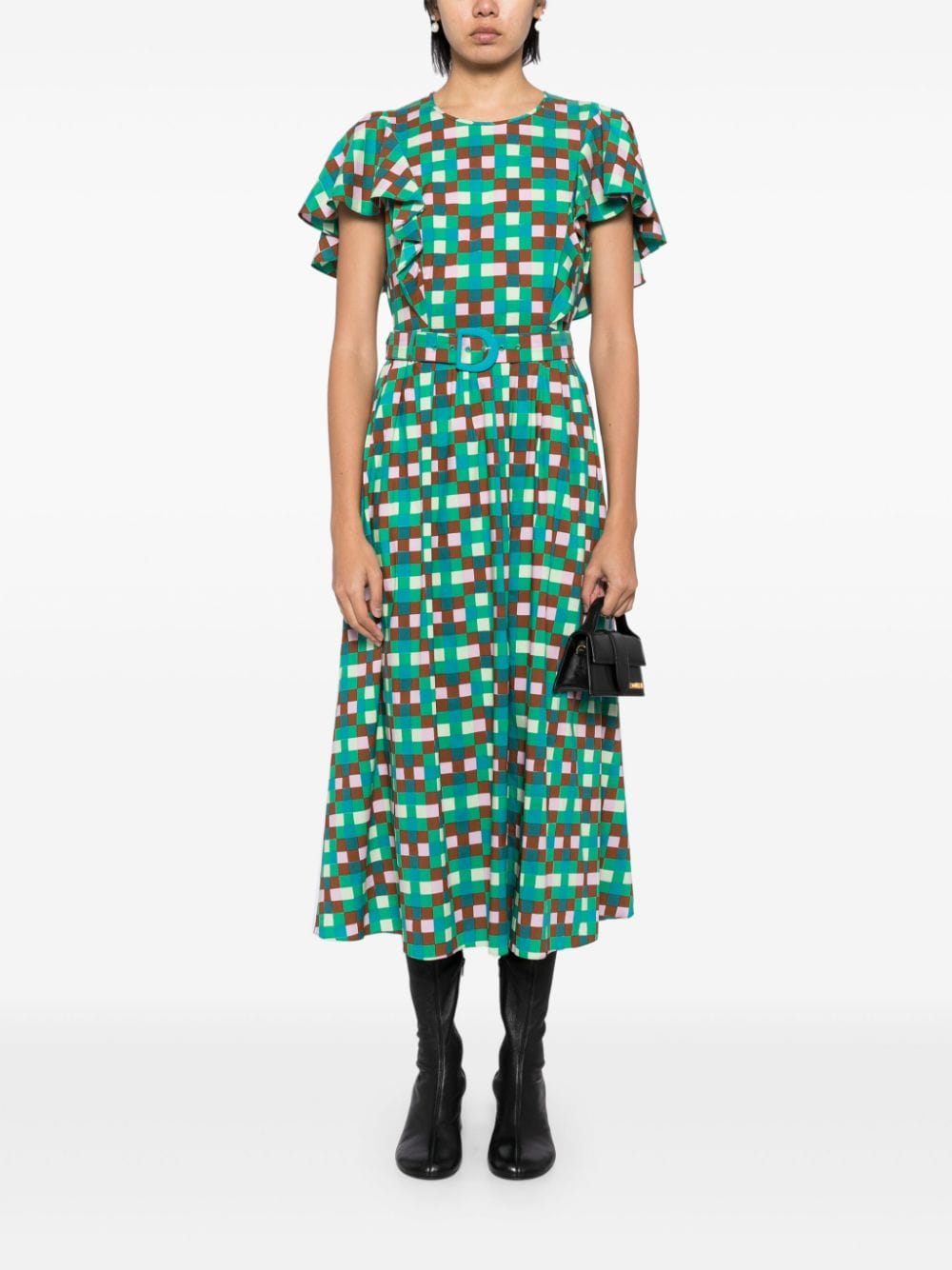 DVF Diane von Furstenberg Dvf jurk - Groen