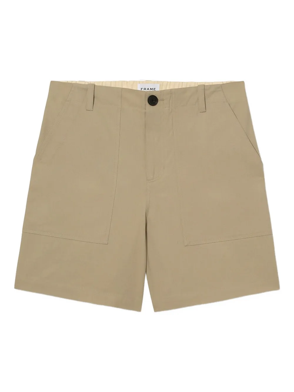 FRAME patch-pocket chino shorts | Neutrals | Image 1